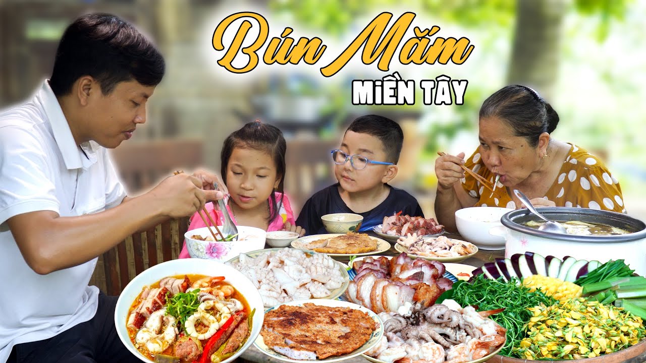 Cách Nấu Bún Mắm Miền Tây Ngon Như Ngoài Tiệm